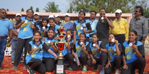 ବ୍ରହ୍ମପୁର ବିଶ୍ୱବିଦ୍ୟାଳୟ ହେଲା ପୂର୍ବଞ୍ଚଳ ଜୋନ୍ ଆନ୍ତଃ ବିଶ୍ବବିଦ୍ୟାଳୟ ମହିଳା ହ୍ୟାଣ୍ଡବଲ ଚାମ୍ପିୟନ