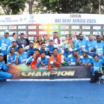 Read more about the article भारत ने ऑस्ट्रेलिया के खिलाफ आईडीसीए की मेजबानी में वनडे डेफ सीरीज में विजयी जीत हासिल की।