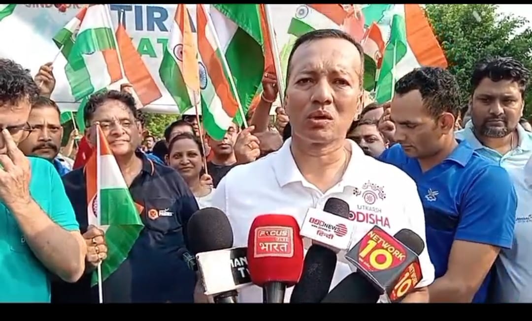 You are currently viewing Naveen Jindal leads Tiranga Yatra for success of Operation SindoorAdmires the precisive operation of Indian Army and unmatched leadership of PM ModiJSP and all its employees with their one-day salary will contribute Rs. 5 Crore for the welfare of Army and PF martyrs , families and affected Civilians families in the Country.