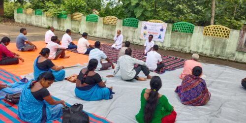 ବ୍ରଜନାଥପୁର ପଂଚାୟତ ରେ ଆନ୍ତର୍ଜାତୀୟ ଯୋଗ ଦିବସ ପାଳିତ