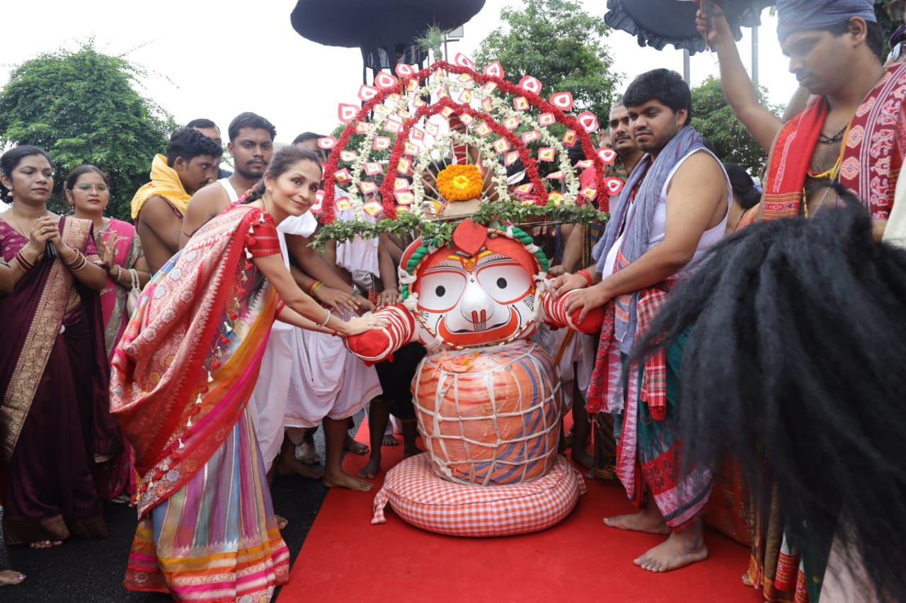 You are currently viewing Bahuda Yatra: Spiritual Bliss Showers in Jindal Nagar, Angul