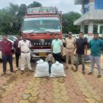 Read more about the article 16 ନମ୍ବର ଜାତୀୟ ରାଜପଥ ସାନଘାଟି ରେ ଅବକାରୀ ଗୁଇନ୍ଦା ବିଭାଗ ଆନ୍ଧ୍ର ଟ୍ରକ ରୁ ଜବତ କଲା 50 କେଜି ଗଞ୍ଜାଇ