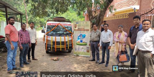 ଫସଲ ବୀମା ରଥ ଉଦଘାଟିତ