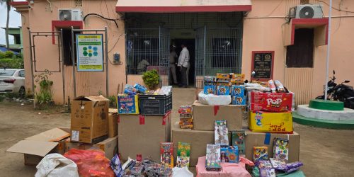 ବେଗୁନିଆପଡାରୁ ବିପୁଳ ପରିମାଣର ବାଣ ଜବତ କଲା ବେଗୁନିଆପଡା ପୋଲିସକୋଦଳା