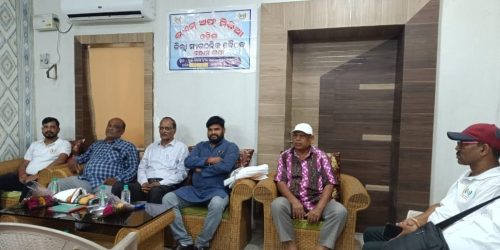 ପୁରୁଷୋତ୍ତମପୁର ଡ଼ାକ ବଙ୍ଗଳା ଠାରେ ଗଞ୍ଜାମ ଜିଲ୍ଲା ଭଏସ ଅଫ ମିଡ଼ିଆ ର ସାଙ୍ଗ ଠନିକ ବୈଠକ ଅନୁଷ୍ଠିତ |