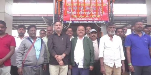 ପୁରୀ ଟୁରିଷ୍ଟ ବସଷ୍ଟାଣ୍ଡରେ ମୋଟର କର୍ମଚାରୀ ସଂଘ ର କାର୍ଯ୍ୟାଳୟ ଉଦଘାଟିତ