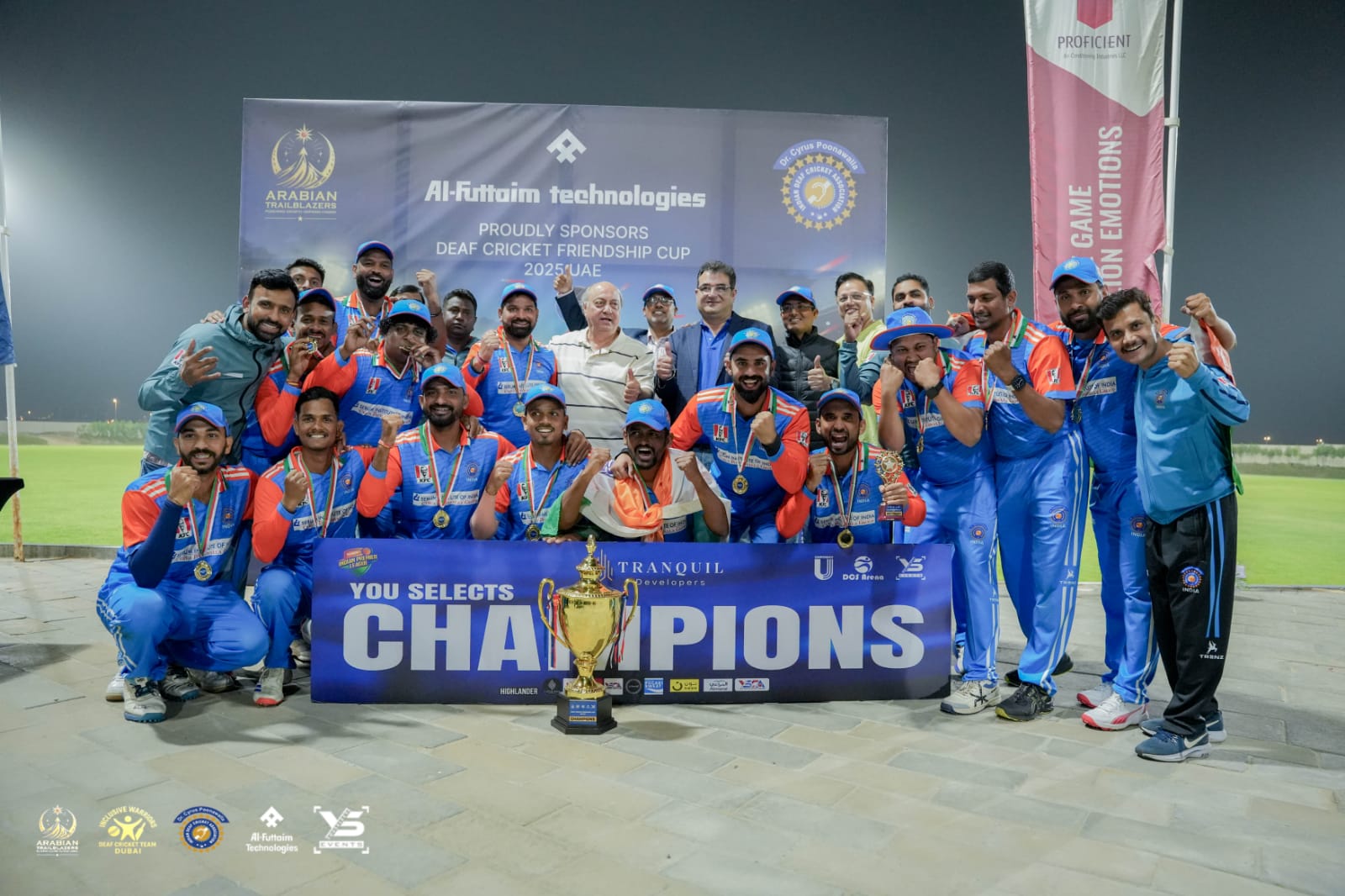 You are currently viewing इंडियन डेफ क्रिकेट एसोसिएशन टीम ने दुबई की IWDD के खिलाफ T20 डेफ क्रिकेट सीरीज़ 3-0 से जीती।