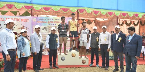 ଡିଏଭି ପବ୍ଲିକ୍ ସ୍କୁଲ୍, ଏମ୍‌ସିଏଲ୍ କାଳିଙ୍ଗା ଅଞ୍ଚଳରେ ୨୫ତମ ବାର୍ଷିକ କ୍ରୀଡା ମହୋତ୍ସବର ଶୁଭାରମ୍ଭ