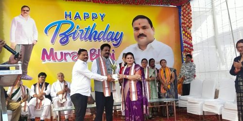 ମୁରଲୀଙ୍କ ଜନ୍ମ ଦିନରେ ମେଗା ରକ୍ତଦାନ ଶିବିରରୁ ୪୧୧ ୟୁନିଟ୍ ସଂଗ୍ରହ