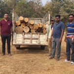 Read more about the article ମୂଲ୍ୟବାନ କାଠ ବୋଝଇ ପିକଅପ ଭେନ ଜବତ