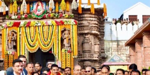 ଶ୍ରୀମନ୍ଦିର ରେ ଶ୍ରୀବିଗ୍ରହ ଙ୍କୁ ଦର୍ଶକଲେ ରାଷ୍ଟ୍ରପତି