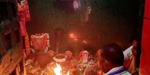 ବୁଢ଼ୀ ଠାକୁରାଣୀ ଯାତ୍ରା ପାଇଁ ପାଟପୁର ଗାଁ ଉତ୍ସବ ମୁଖର ଅସ୍ଥାୟୀ ଯାତ୍ରା ପୀଠ ରେ ପୂଜା ପାଇଲେ ଦେବୀ 