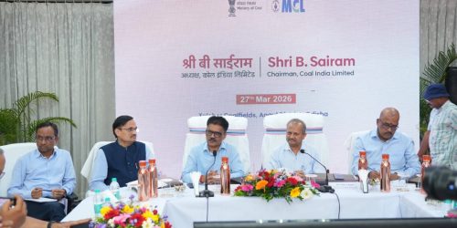 Chairman, Coal India reviews mining operations at Talcher Coalfields, MCL