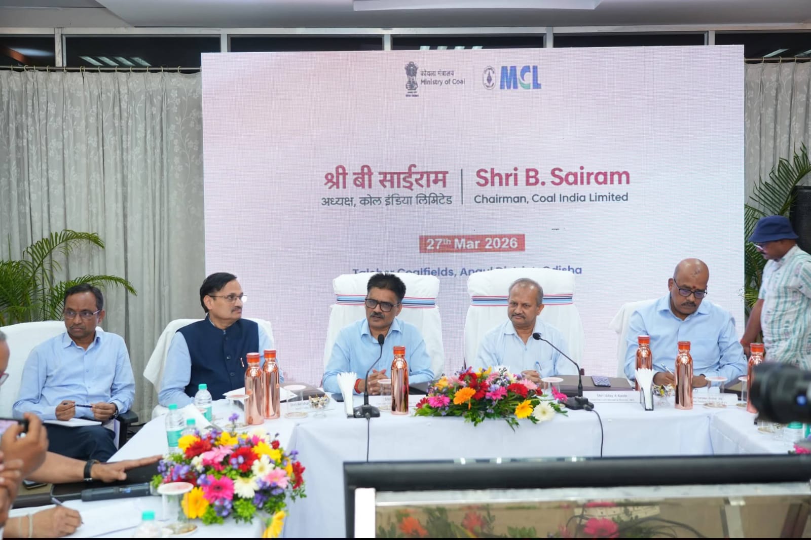 You are currently viewing Chairman, Coal India reviews mining operations at Talcher Coalfields, MCL