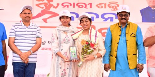 ନାରୀ ଶକ୍ତି ବନ୍ଦନ ଦୌଡ ଅନୁଷ୍ଠିତ।