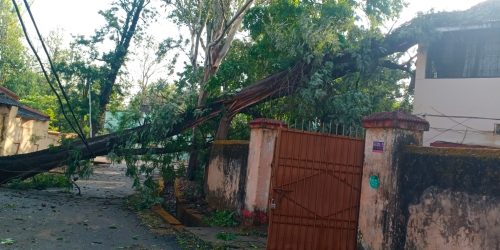 କାଳବୈଶାଖୀର କରାଳ ରୂପ : ପ୍ରବଳ ଝଡ଼ ତୋଫାନ ସହ ବର୍ଷା : ବିଦ୍ୟୁତ ସେବା ବିଛିନ୍ନ : ବ୍ୟାପକ କ୍ଷୟକ୍ଷତି