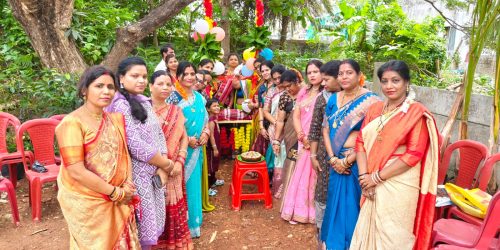 Celebration of raja festival
