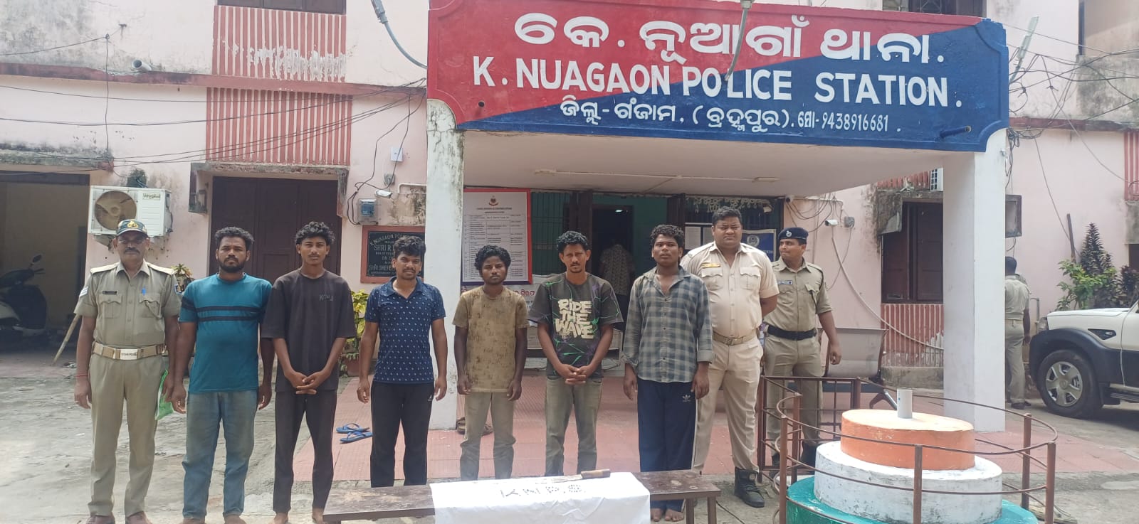 You are currently viewing ବନ୍ୟଜନ୍ତୁ ଶିକାର ଉଦ୍ୟମ ବେଳେ ପୋଲିସ କାବୁରେ ୬ ଆନ୍ଧ୍ର ଶିକାରୀ