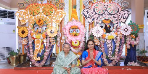 Devbhoomi Jagannath Temple Witnesses Grand Deba Snana Purnima ahead of Rath Yatra at Jindal Nagar