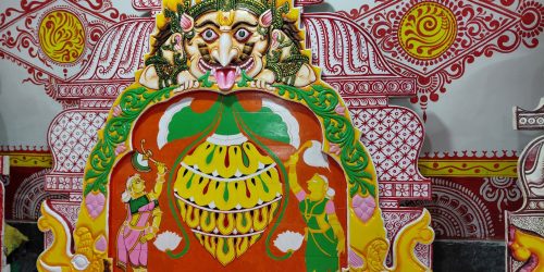 ୮ ଦିନପରେ ବିଶ୍ବପ୍ରସିଦ୍ଧ ରଥଯାତ୍ରାବଡଥଳ ପୋଟଳ ଠାରୁ ଦୁଆରବେଢା ଚନ୍ଦ୍ରଶାଳୀ ପର୍ଯ୍ୟନ୍ତମଣ୍ଡଣି ବତା ଫିଟିଙ୍ଗ ଶେଷଗାଈଗୋଠ ଚିତ୍ର ଓ ତିନିରଥର ବାହ୍ଯ ଅଂଶ ରଙ୍ଗକାର୍ଯ୍ଯ ଶେଷ