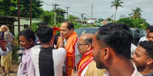 ଲକ୍ଷ୍ମୀନୃସିଂହଙ୍କ ନୂତନ ବିଗ୍ରହ ପ୍ରତିଷ୍ଠାରେ ସାଂସଦଙ୍କ ଯୋଗଦାନ