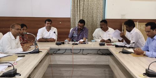 ରାଜସ୍ୱ ମନ୍ତ୍ରୀ ଙ୍କ ପୁରୀ ଜିଲ୍ଲାର ବନ୍ୟା ପରିସ୍ଥିତି ସମୀକ୍ଷା।
