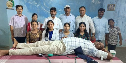 କାହ୍ନୁ ଚରଣ ପାତ୍ରଙ୍କ ଜନ୍ମଦିନରେ ରକ୍ତଦାନ ଶିବିର, ସଂଗୃହୀତ ହେଲା ୪୦ରୁ ଊର୍ଦ୍ଧ୍ୱ ୟୁନିଟ୍ ରକ୍ତ